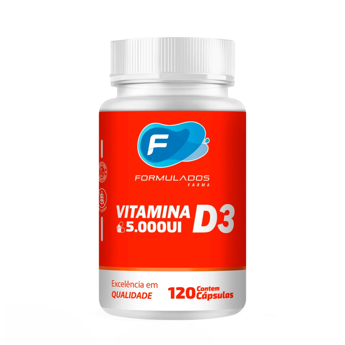 Vitamina D3 2.000UI - 120 Cápsulas