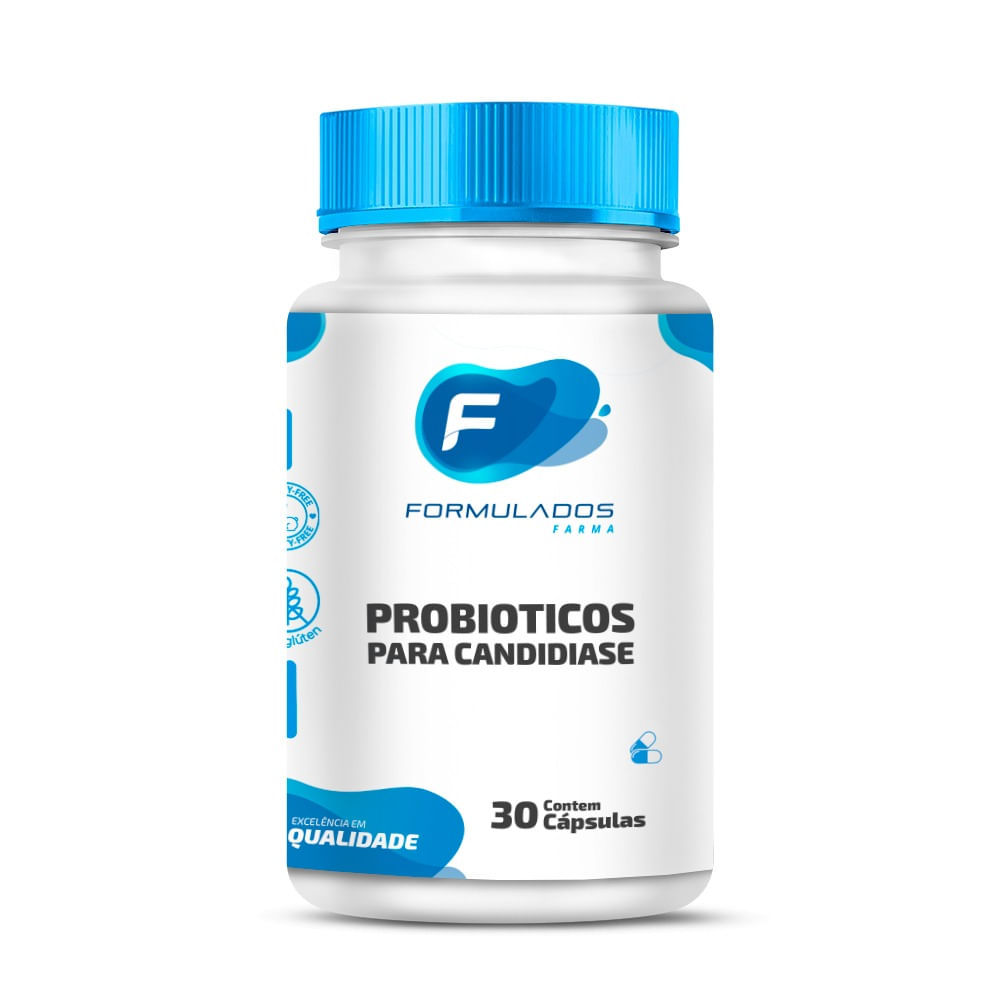Probióticos para Candidíase - 30 Cápsulas