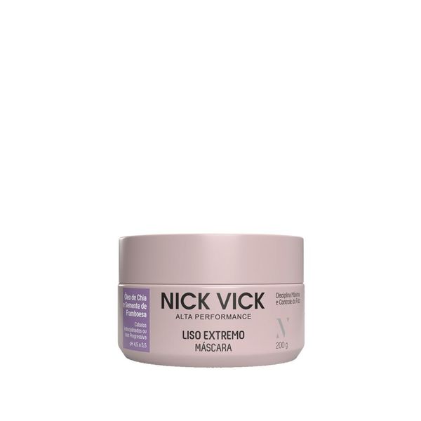 Nick Vick Alta Performance - Máscara Liso Extremo 200g