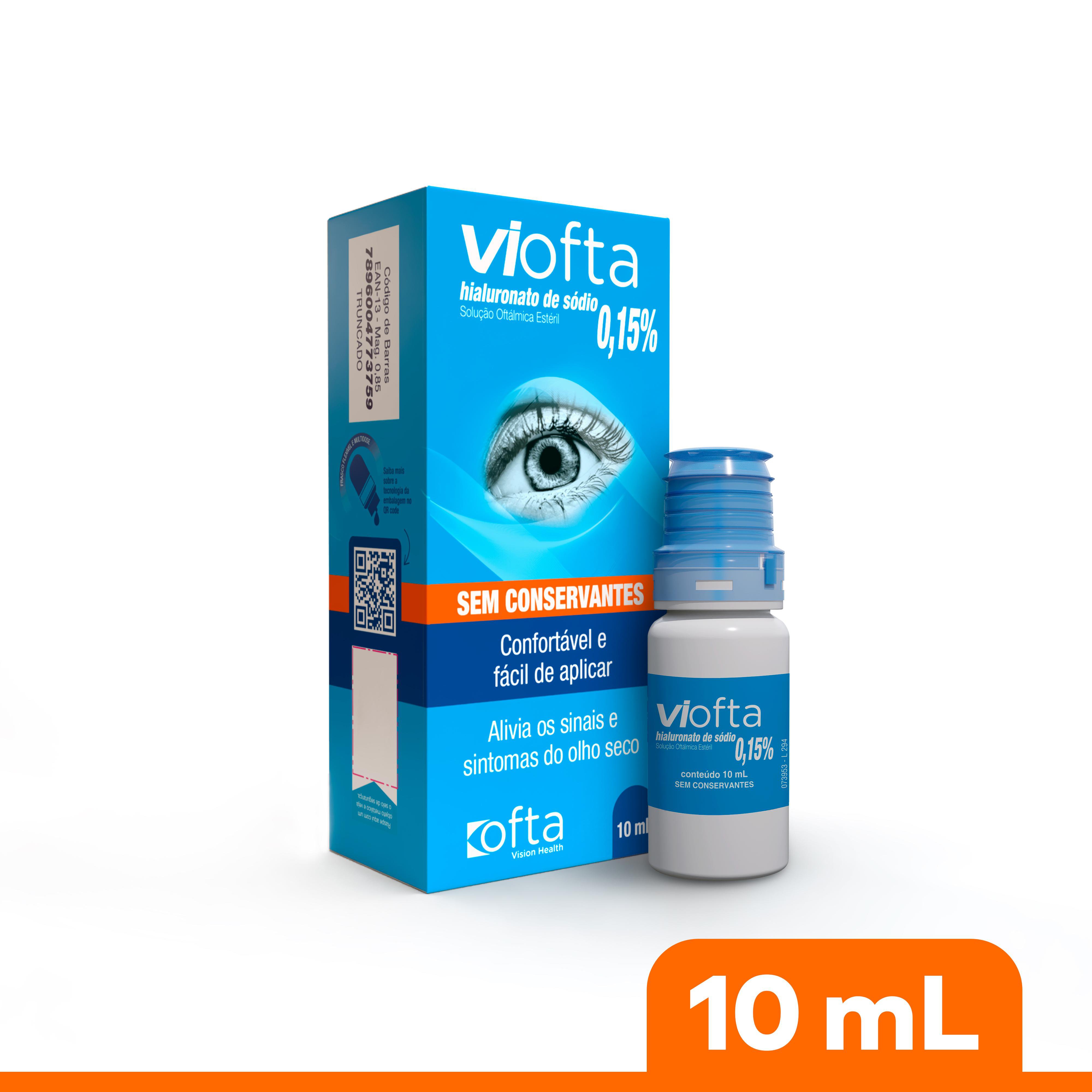 ViOfta 0,15% Solução Oftálmica 10ml