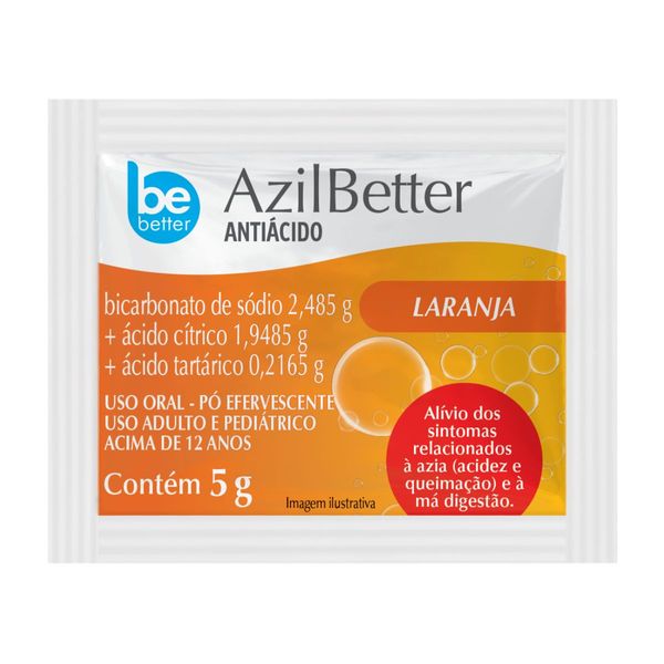 Azilbetter Laranja Pó Efervescente 1 Sache