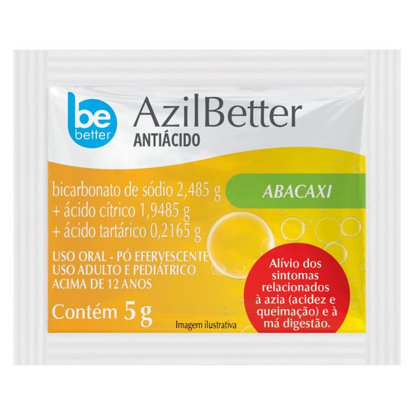 Azilbetter Abacaxi Pó Efervescente 1 Sache