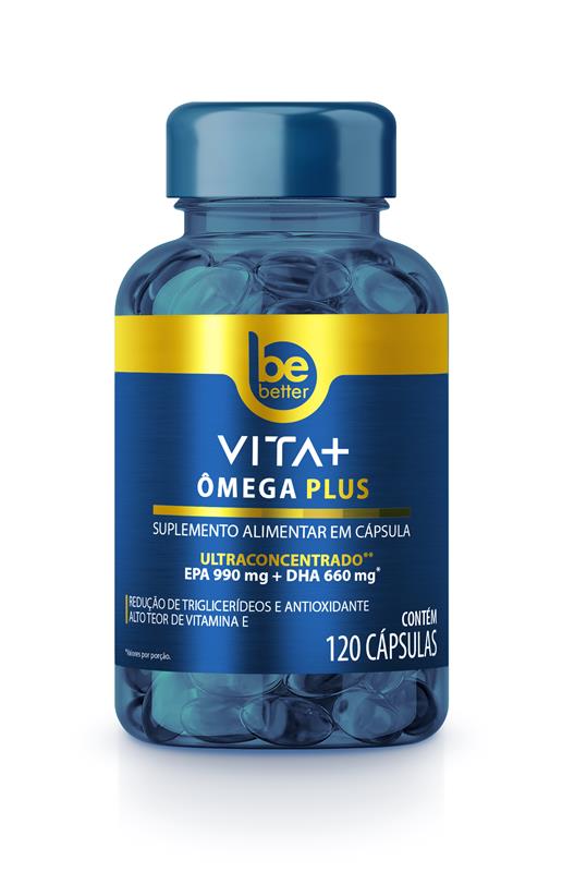 Omega 3 Plus Vita Mais 120 Capsulas