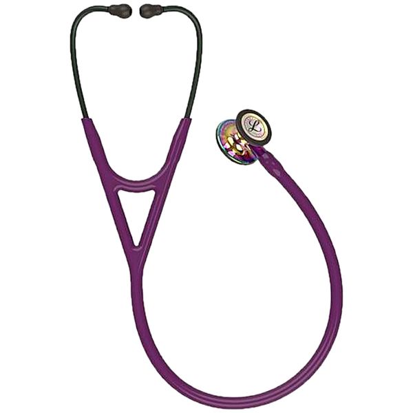 Littmann - Cardiology IV - Estetoscópio Roxo Rainbow Conector Violeta - 6239
