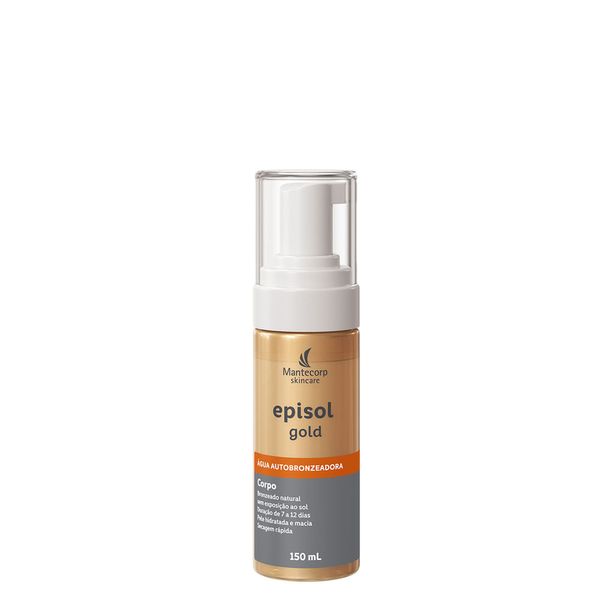 Água Autobronzeadora Mantecorp Episol Gold 50ml