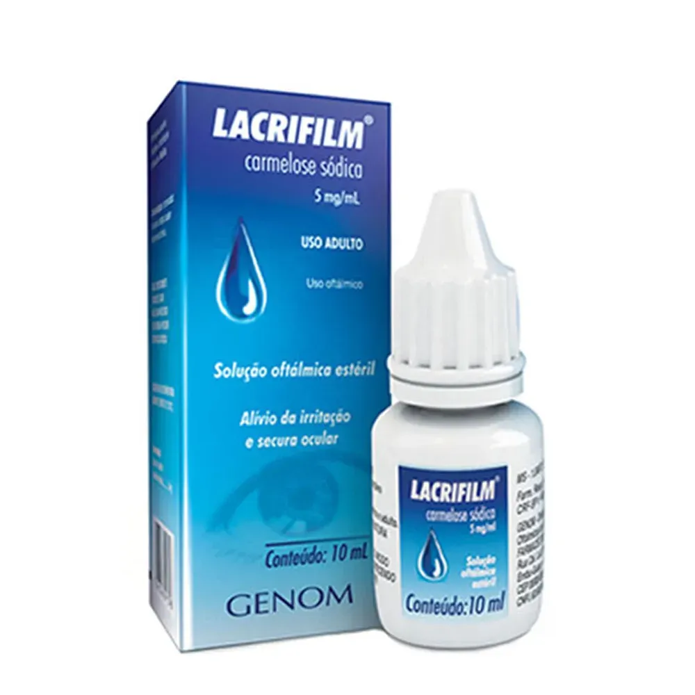 Lacrifilm 5mg/ml Colírio 10ml