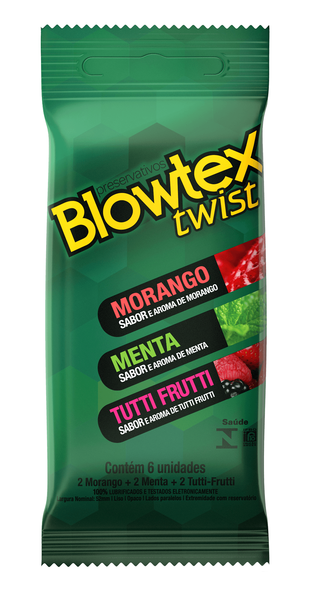 Preservativo Blowtex Twist 6 Unidades