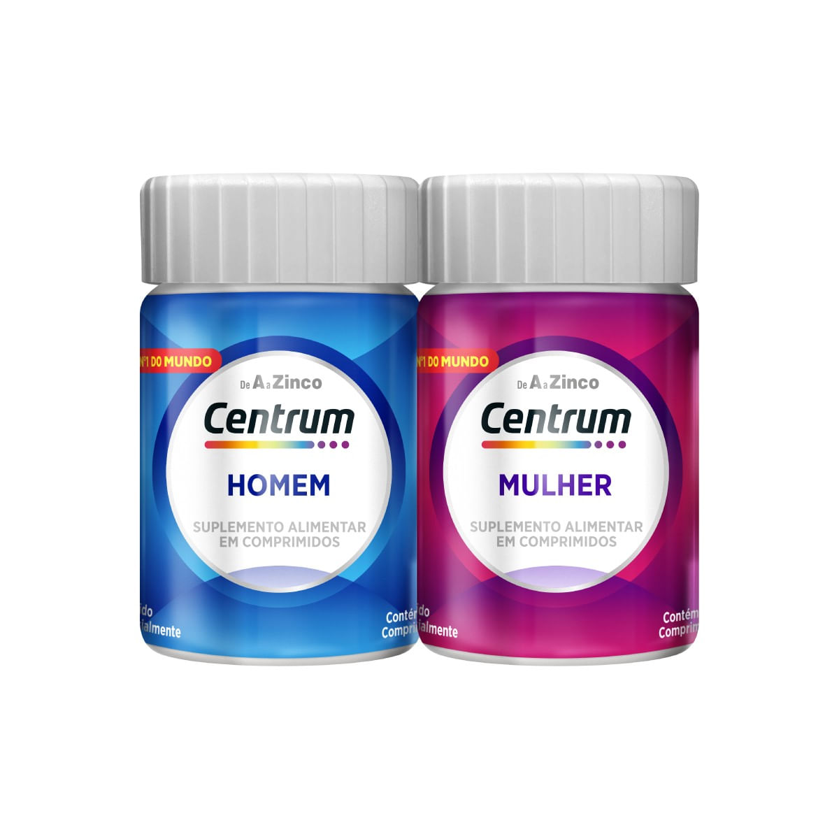 Kit Centrum de A a Z Homem + Mulher 30 Cápsulas Cada