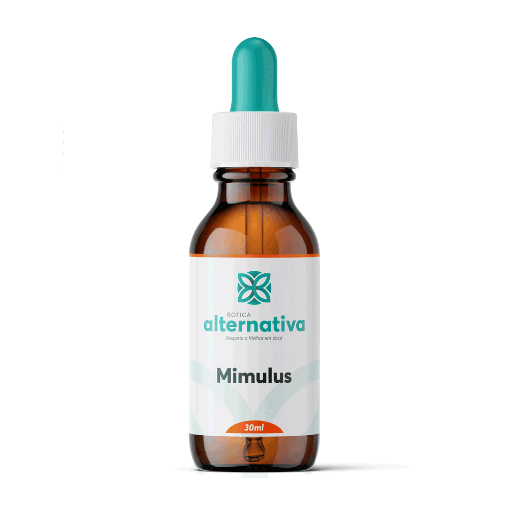 Floral sem Álcool Mimulus: Coragem e Equilíbrio 30ml