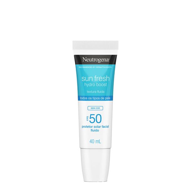 Creme Facial Neutrogena Sun Fresh® Derm Care Hydro Boost FPS 50 40ml 40ml