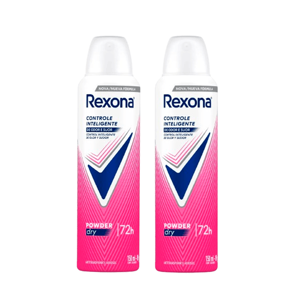 Kit Rexona 2 Uni Desodorante Rexona Power Dry Aerosol 150ml Cada 184769