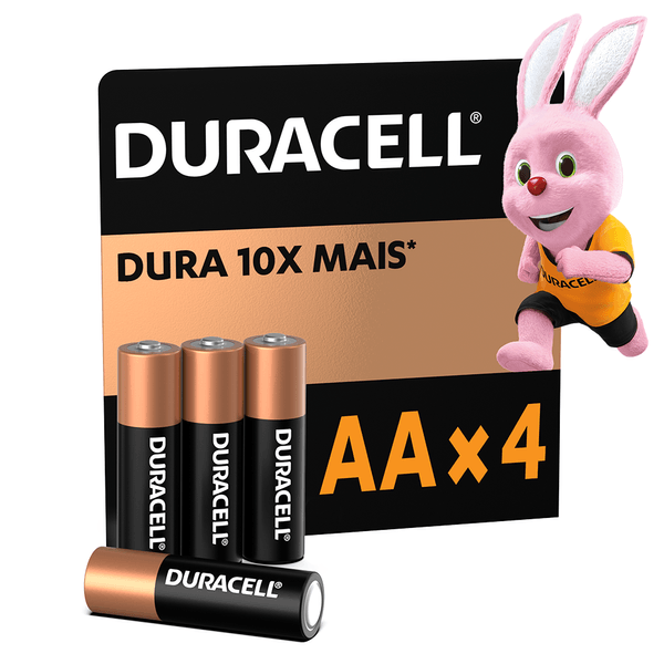 Pilha Duracell Com 4 Unidades