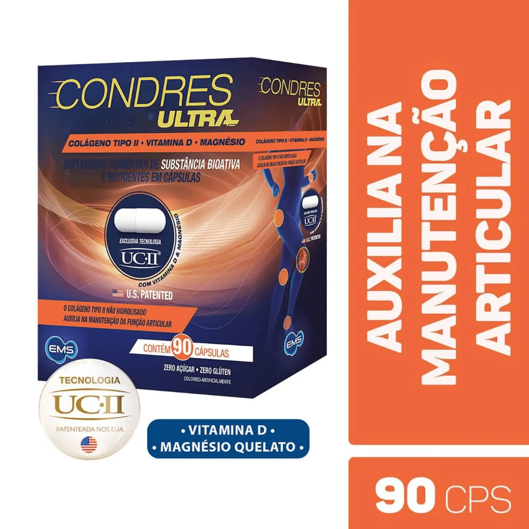 Condres Ultra Colágeno Tipo II 90 Cápsulas