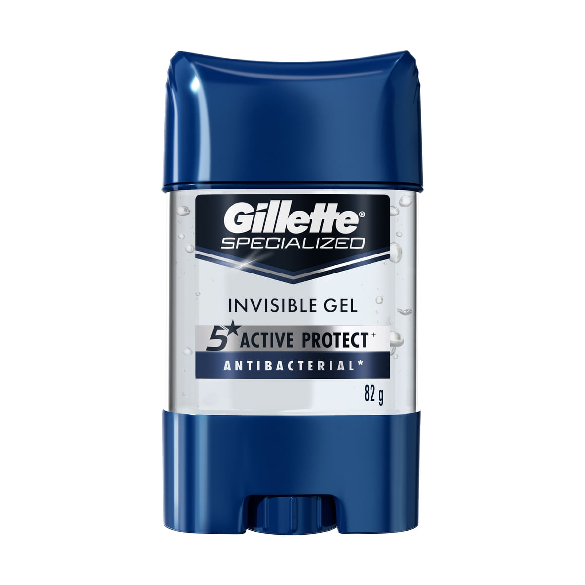 Desodorante Antitranspirante Gillette Specialized Antibacterial Gel Stick 82g