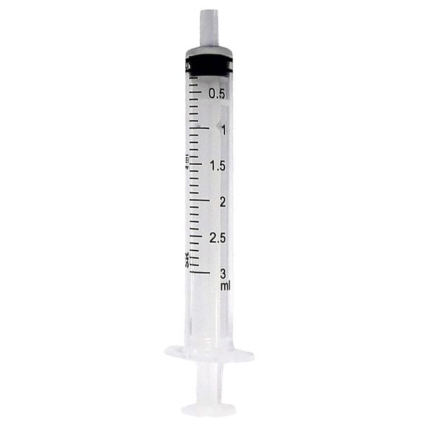 Seringa SR 3mL Luer Slip sem Agulha - unidade