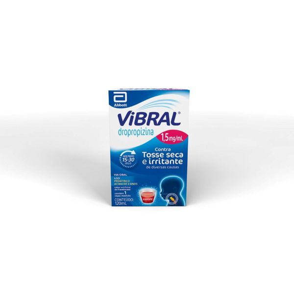 Vibral 1,5mg/ml Xarope Pediátrico 120ml + Copo Dosador