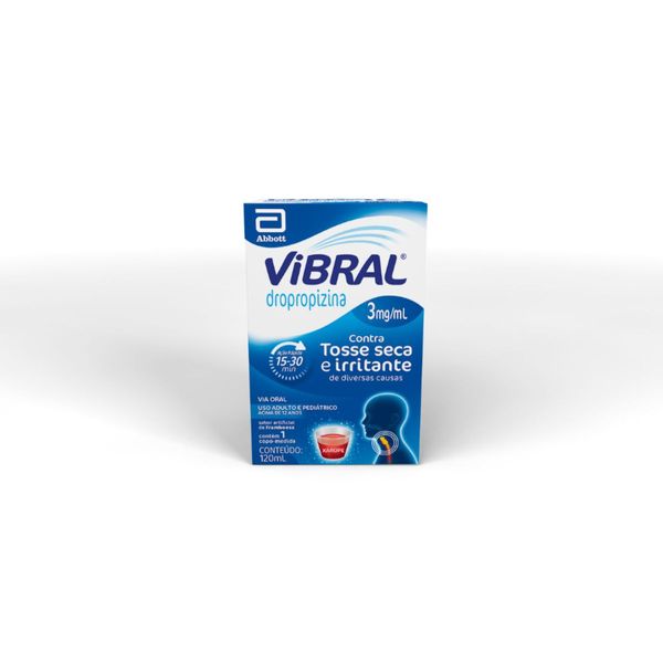Vibral 3mg/ml Xarope Adulto 120ml + Copo Medidor