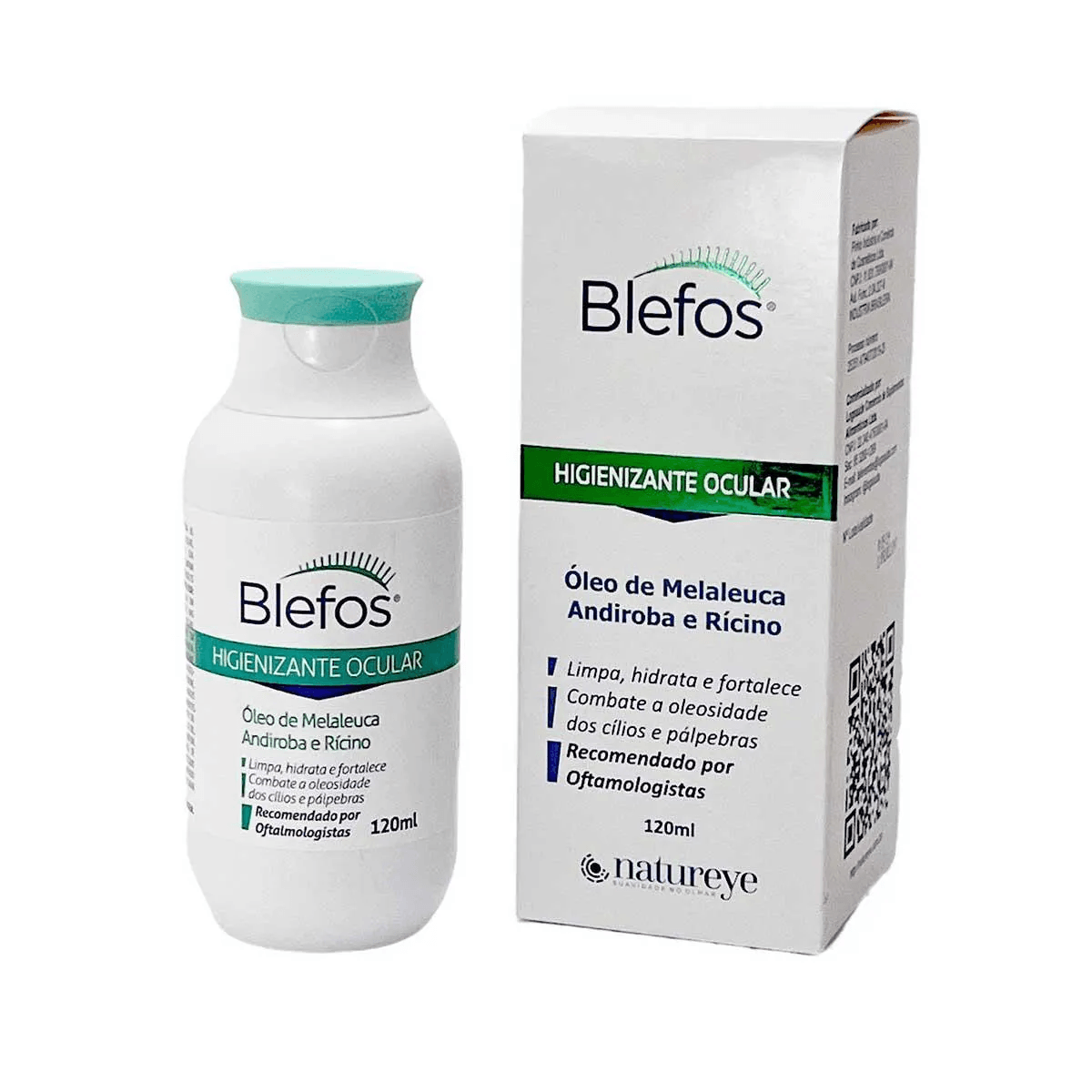 Blefos Higienizante Ocular 120ml