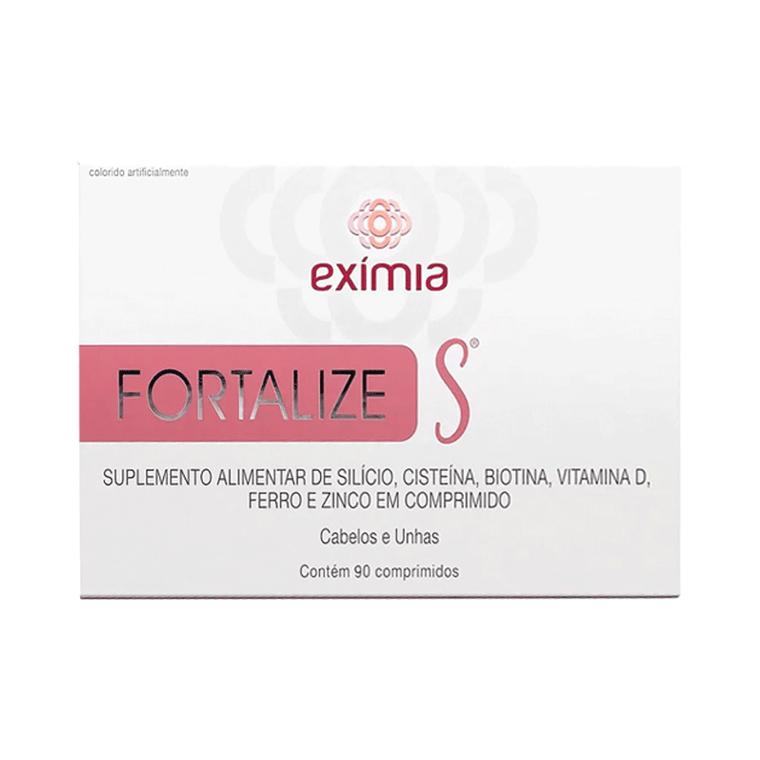 Suplemento Alimentar Exímia Fortalize S Cabelos e Unhas 90 Comprimidos