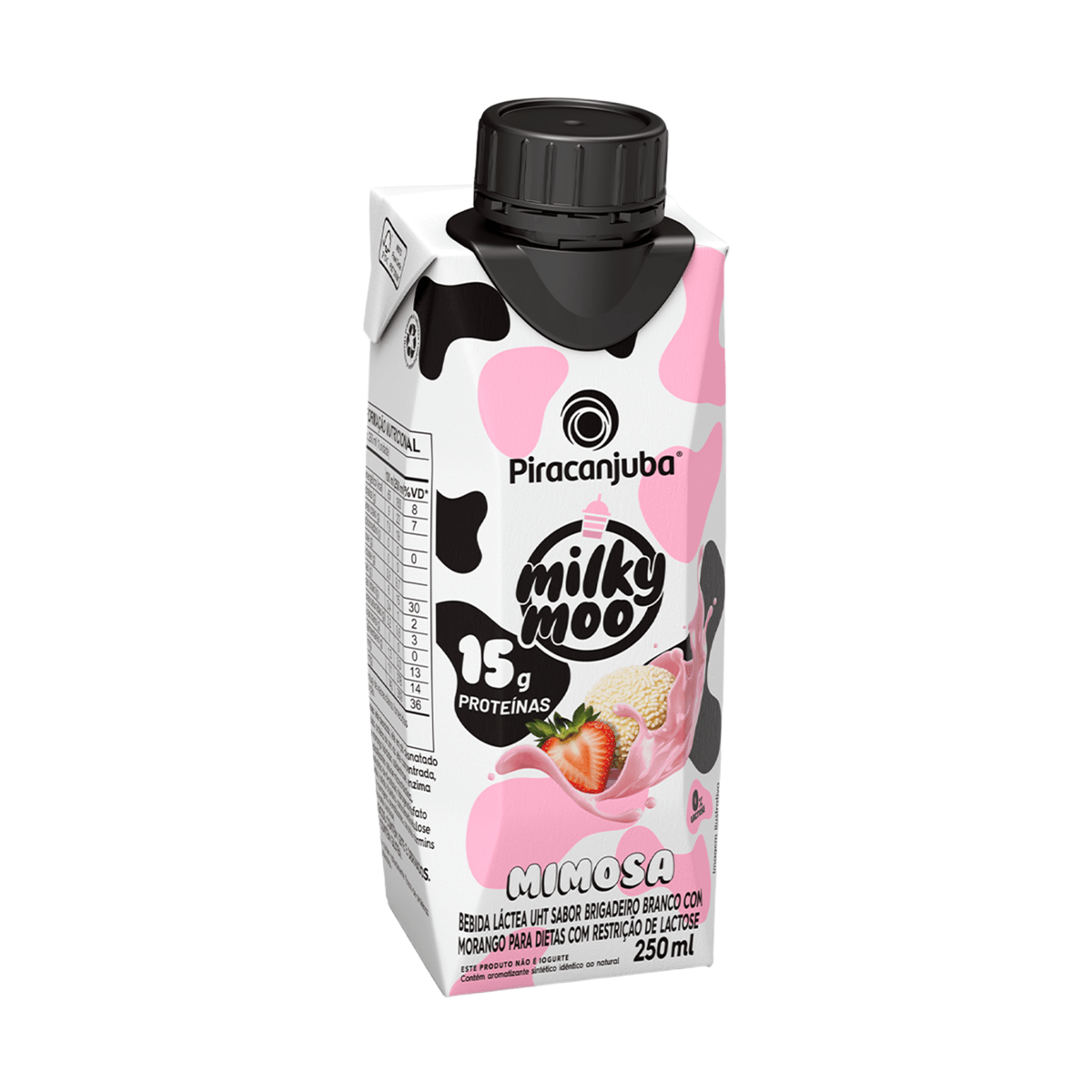 Bebida Proteica Pro Force 15g Milkymoo Mimosa Morango 250ml