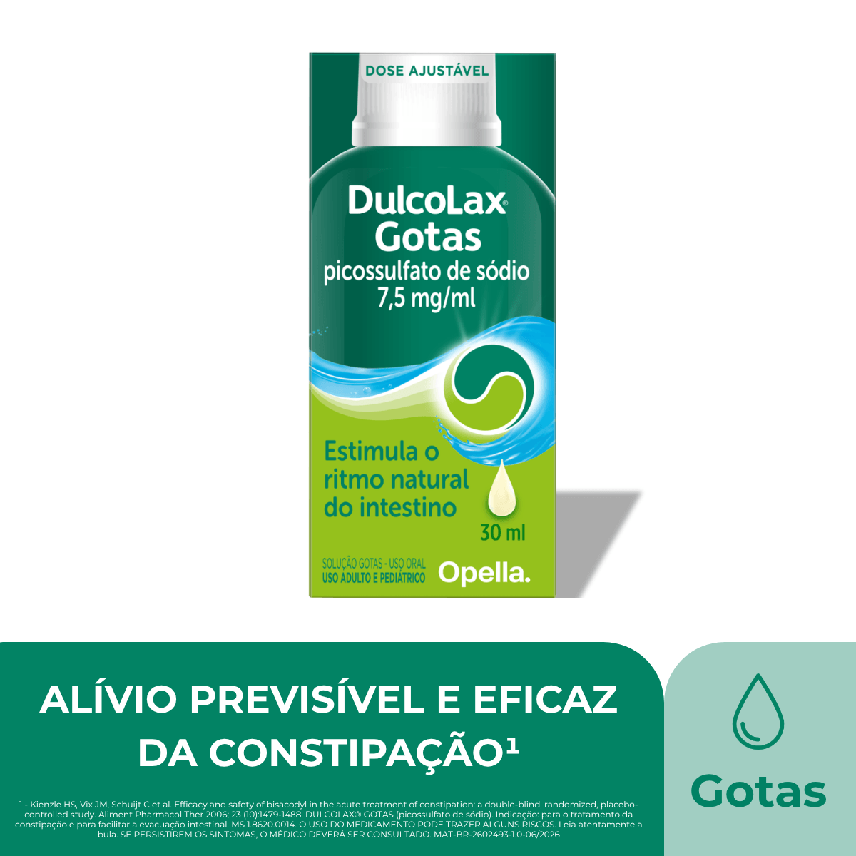 Laxante Dulcolax 7,5mg/ml Gotas 30ml