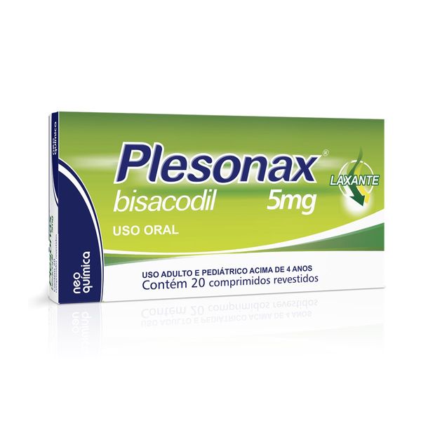 Plesonax 5mg 20 Comprimidos Revestidos