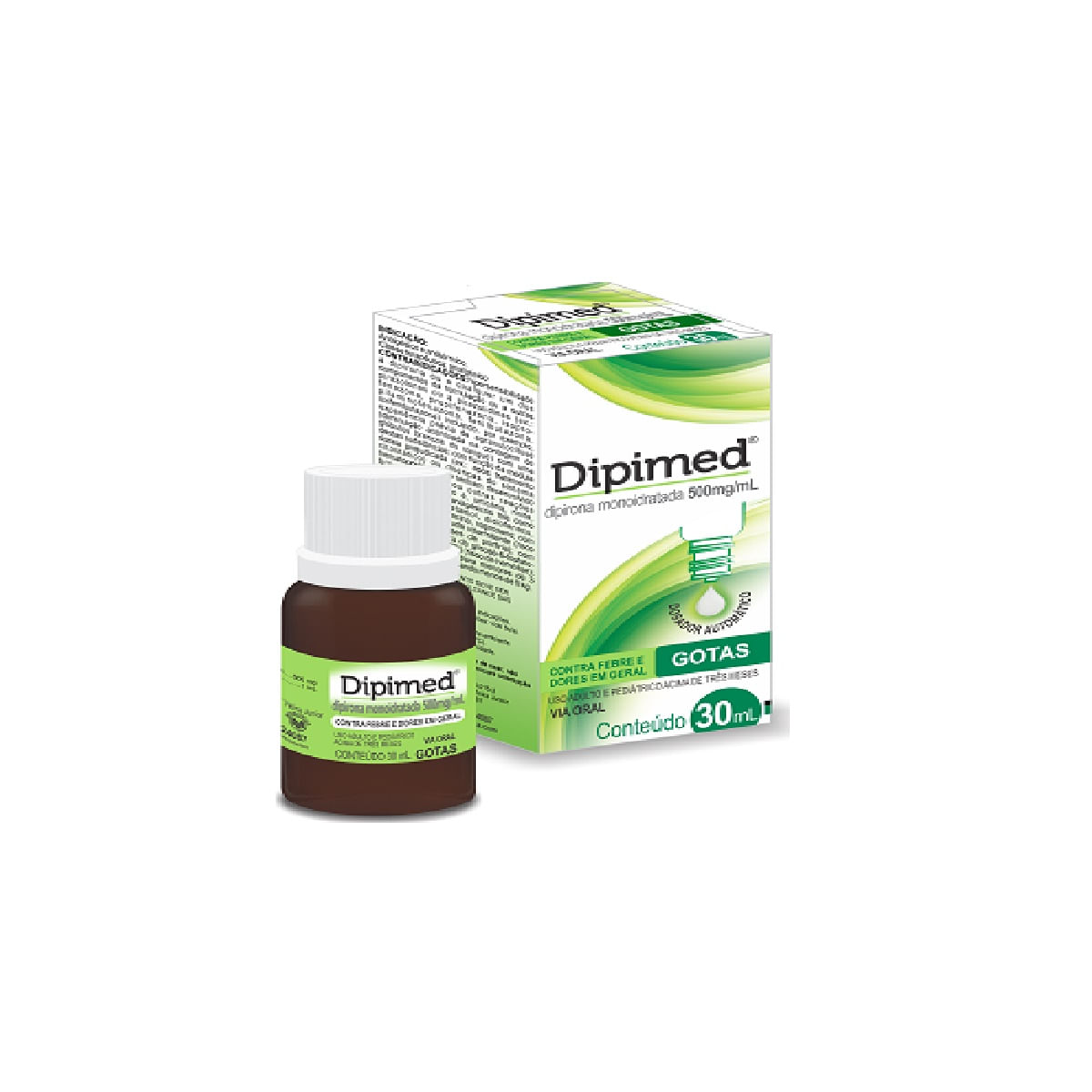 Dipimed 500mg/ml Solução Oral Gotas 30ml