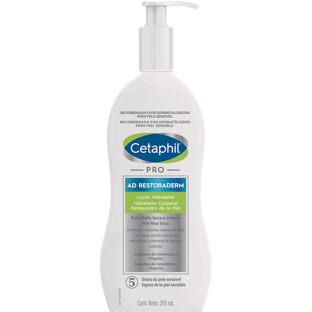 Loção Corporal Cetaphil Pro AD Restoraderm Hidratante 295ml