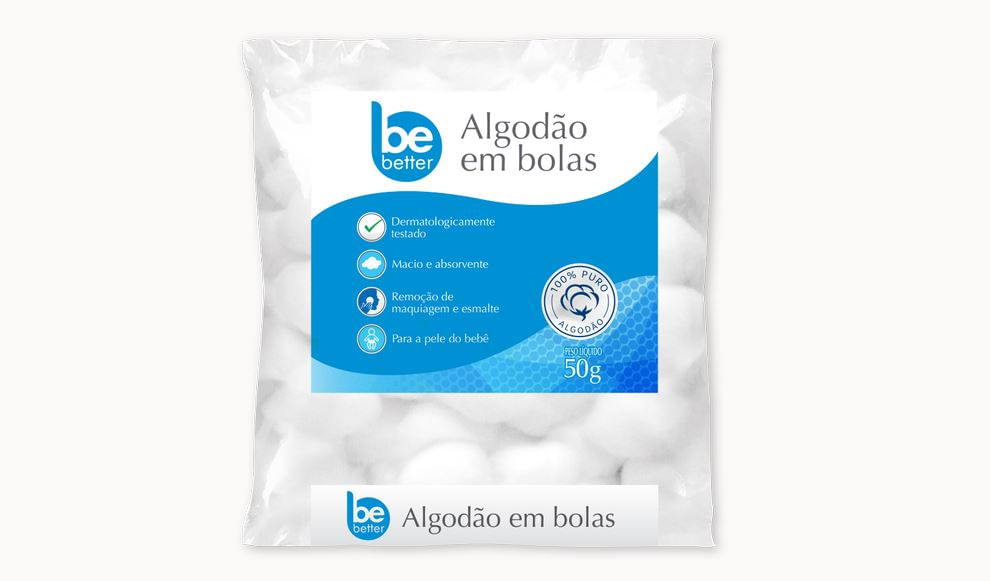 Algodao Be Better Em Bolas 50g