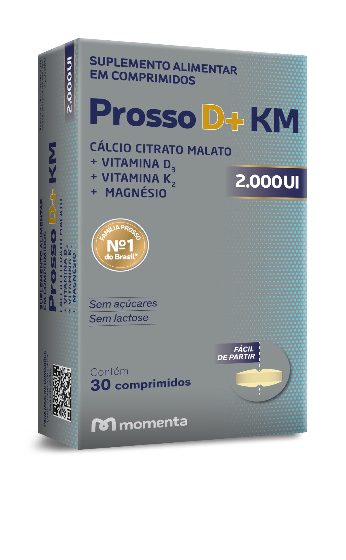 Prosso D + KM 2000UI 30 Comprimidos