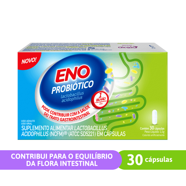 Eno Probiótico 30 Cápsulas