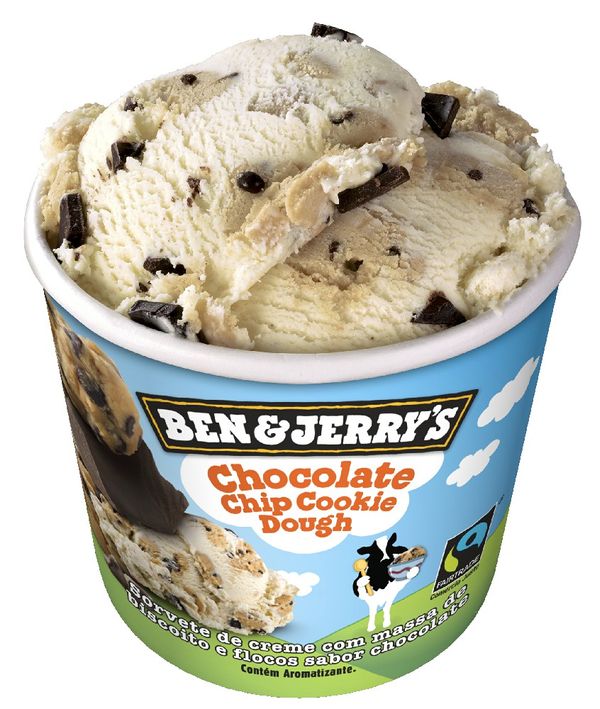 Sorvete Ben & Jerrys Chocolate Chip Cookie Doug 120ml