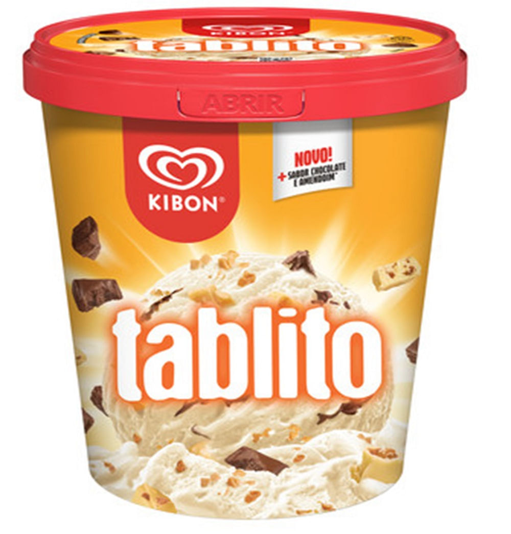 Sorvete Kibon Tablito 800ml