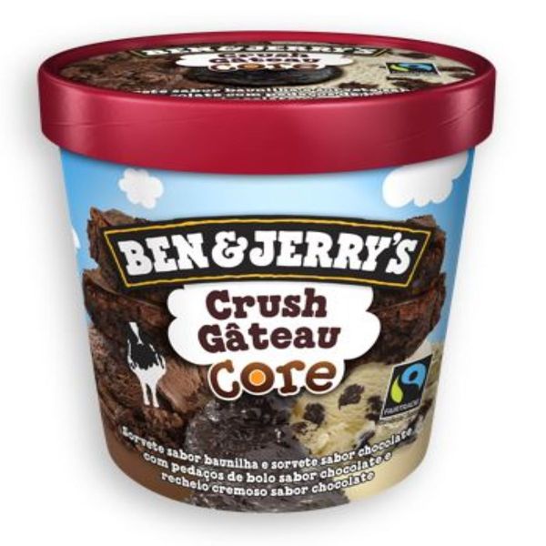 Sorvete Ben&Jerrys Crush Gateau 458ml