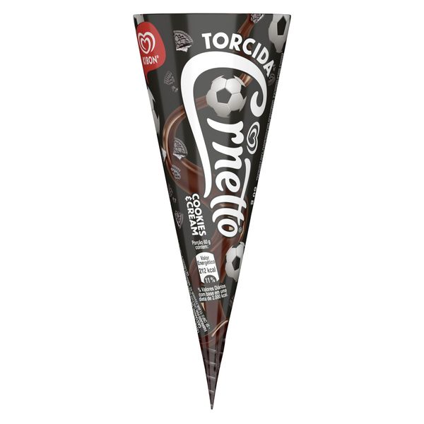 Sorvete Cornetto Torcida