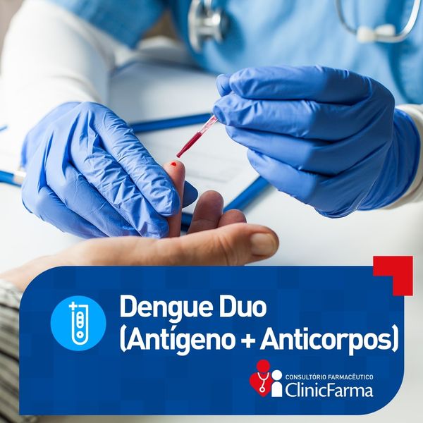 Clinic Farma Teste Dengue Duo Eco Exame Dengue Duo - Eco Diag