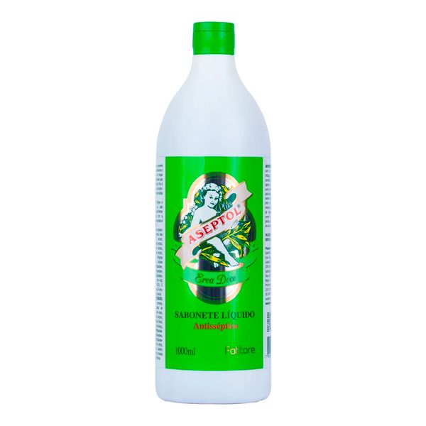 Sabonete Líquido Aseptol Antisséptico Erva Doce 1000ml