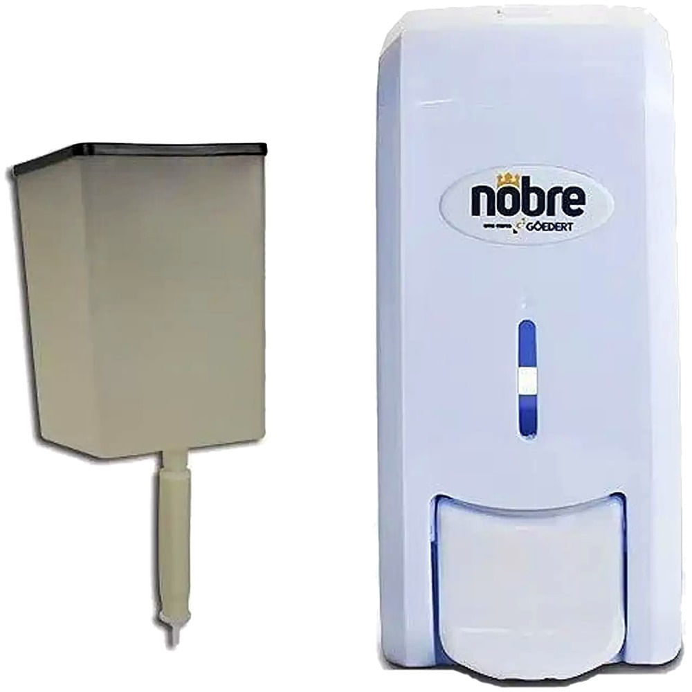 Dispenser Sabonete Líquido/Álcool Gel 800ml com Reservatório