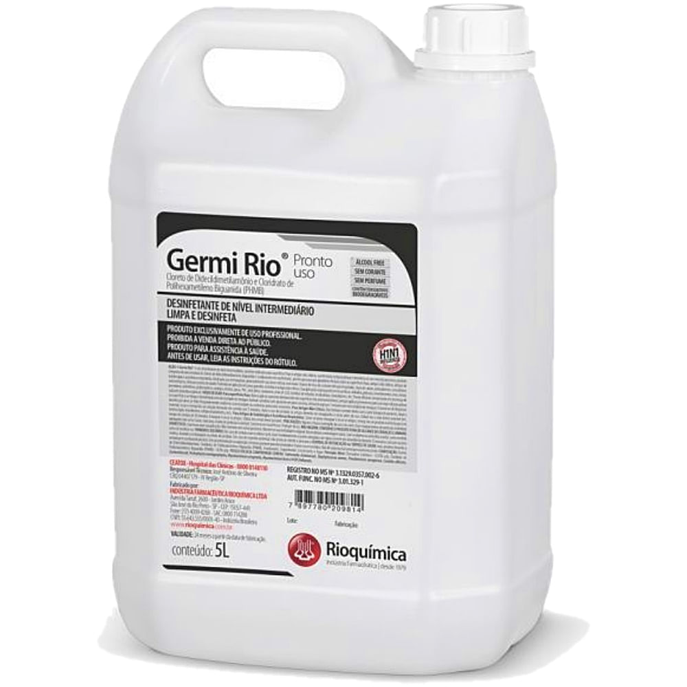 Germi Rio 5l - Rioquímica