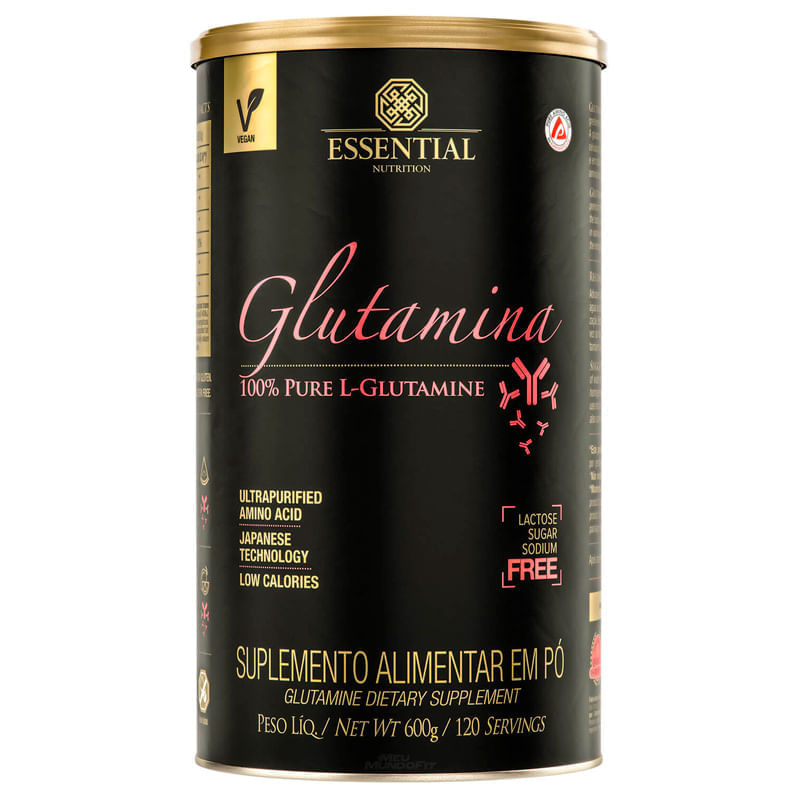 Glutamina Po 100% Pure 600 G X 1