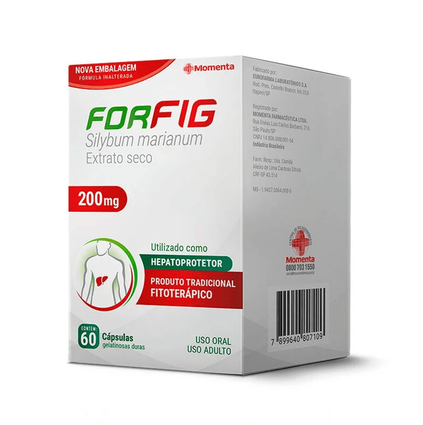Forfig 200mg 60 Cápsulas Duras