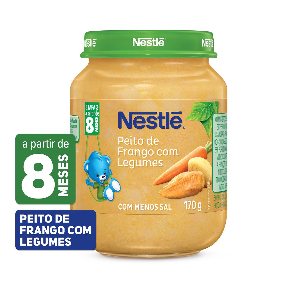 Papinha Nestlé Naturnes Peito De Frango Com Legumes 170g