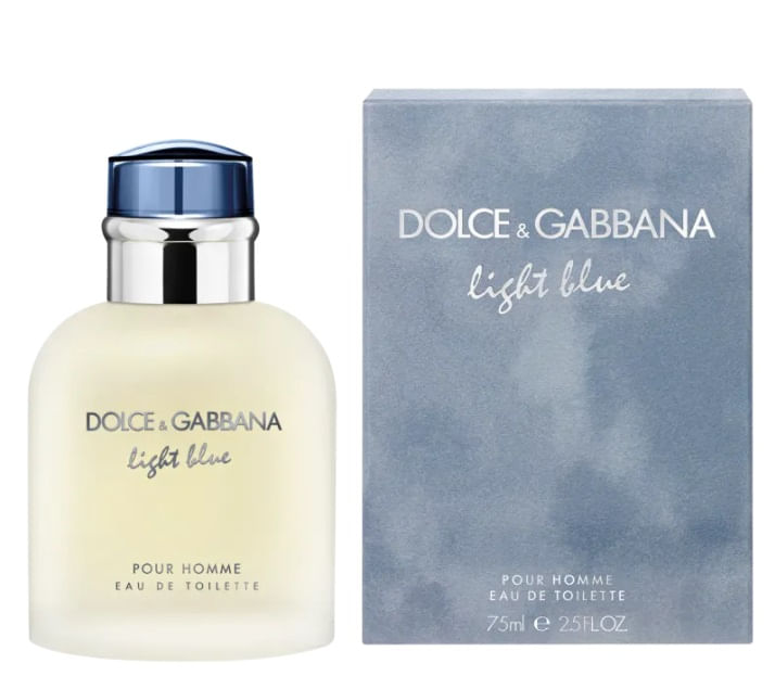 Light Blue Pour Homme Dolce & Gabbana Eau De Toilette - Perfume Masculino 75ml