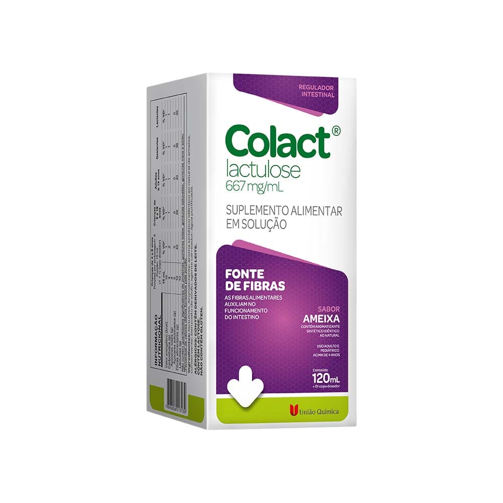 Colact 667mg/ml Sabor Ameixa Xarope 120ml + Copo Dosador
