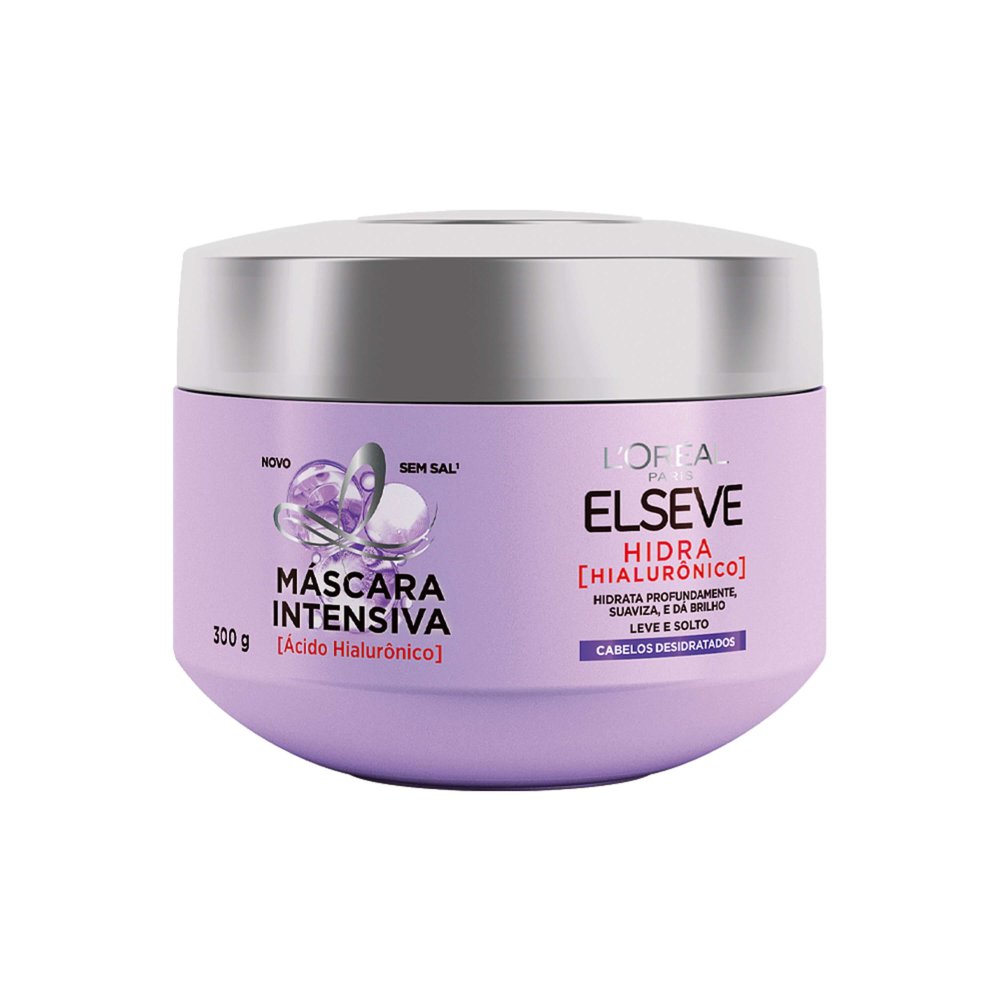 Creme de Tratamento Capilar Elseve Hidra Hialurônico Intensivo Preenchedor 300g