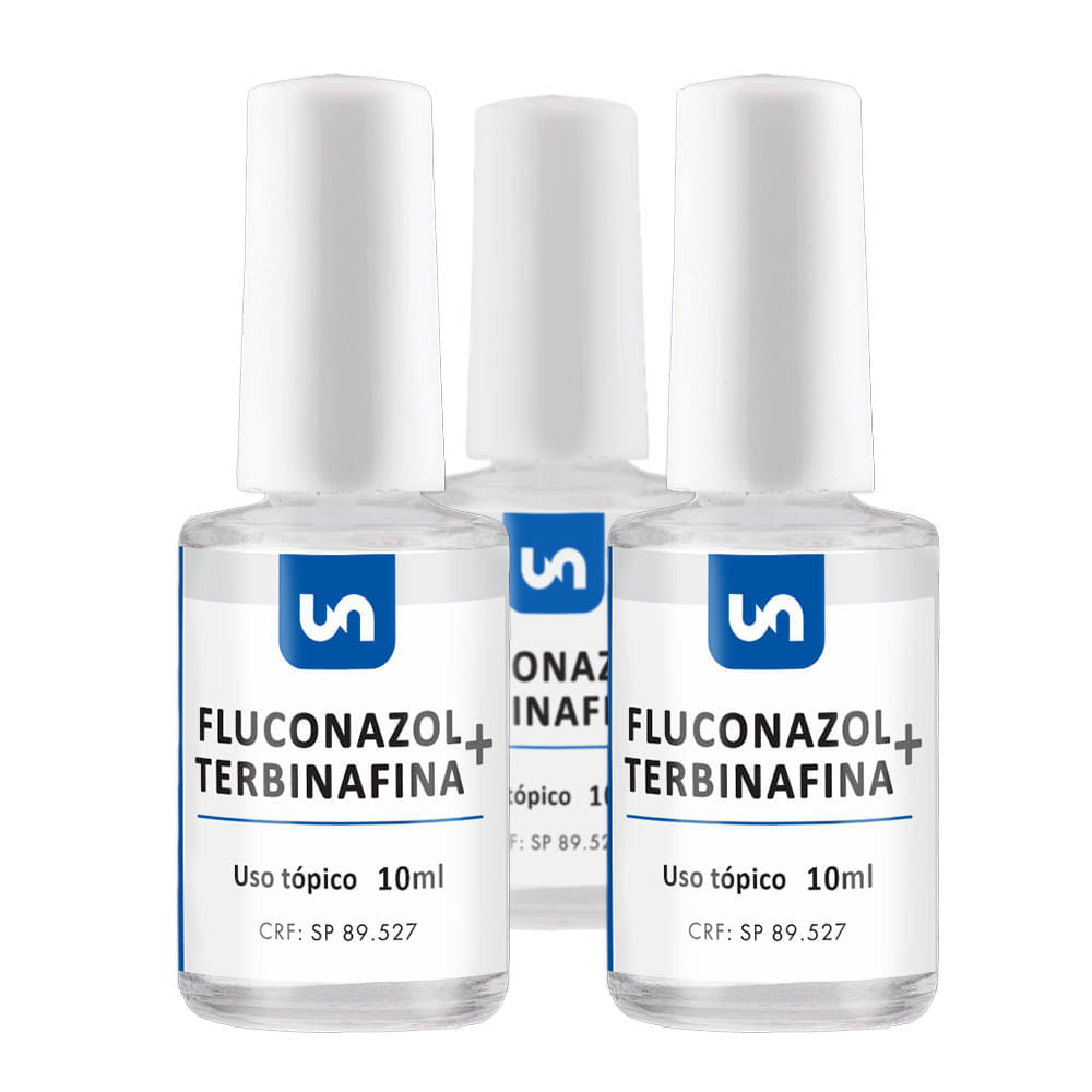 Kit 3 Fluconazol + Terbinafina esmalte