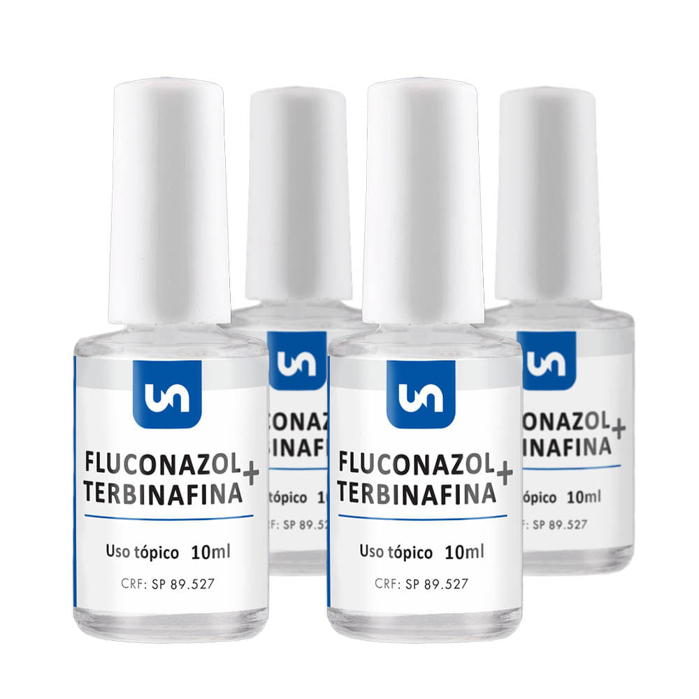 Kit 4 Fluconazol + Terbinafina esmalte