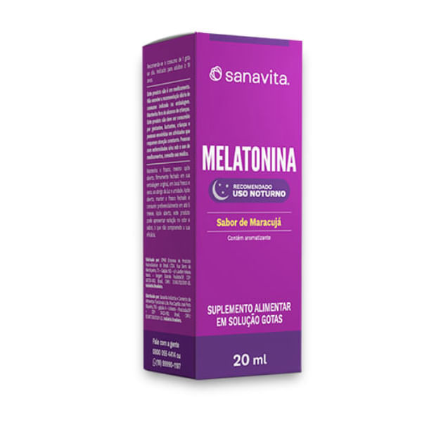 Melatonina em Gotas