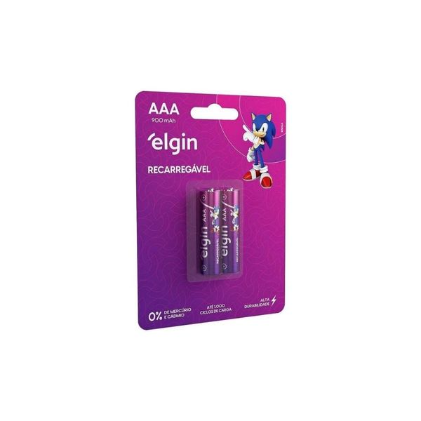 Pilha Elgin Aa 2500 Mah Recar C/2