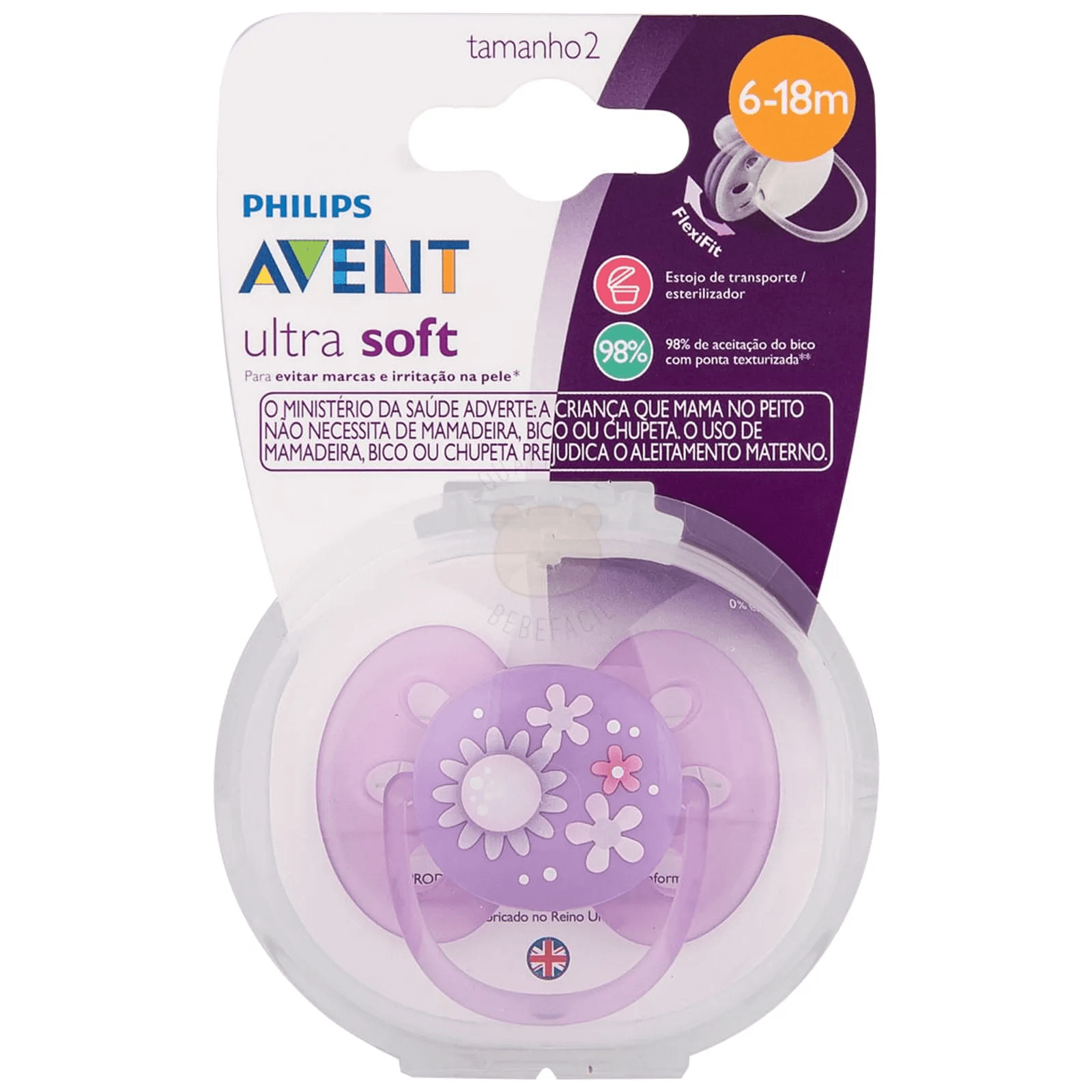 CHUP AVENT ULTRA SOFT 6-18M